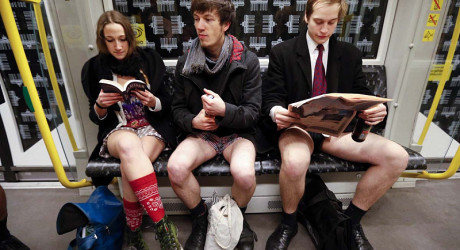 «День без штанов» прошёлся по 60 городам мира