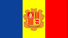 Флаг Андорры