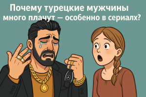 Почему турецкие мужчины так много плачут — особенно в сериалах?