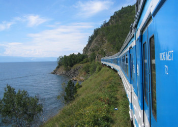 Кругобайкальская железная дорога – фотографии России