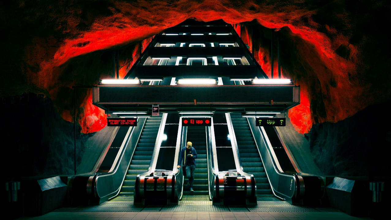 Подземка шведской столицы (Stockholm Underground), Стокгольм – фотографии Швеции