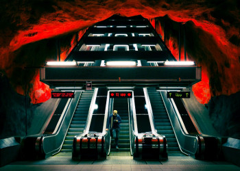 Подземка шведской столицы (Stockholm Underground), Стокгольм – фотографии Швеции