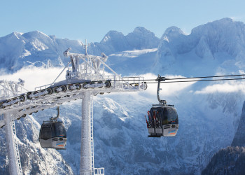 Канатная дорога. Гозау. Австрия – фотографии Австрии