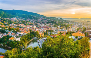 Сараево на закате – фотографии Боснии и Герцеговины