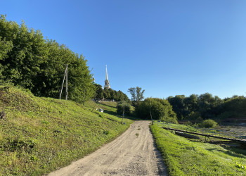 Вид на Рязанский Кремль со стороны реки – фотографии России