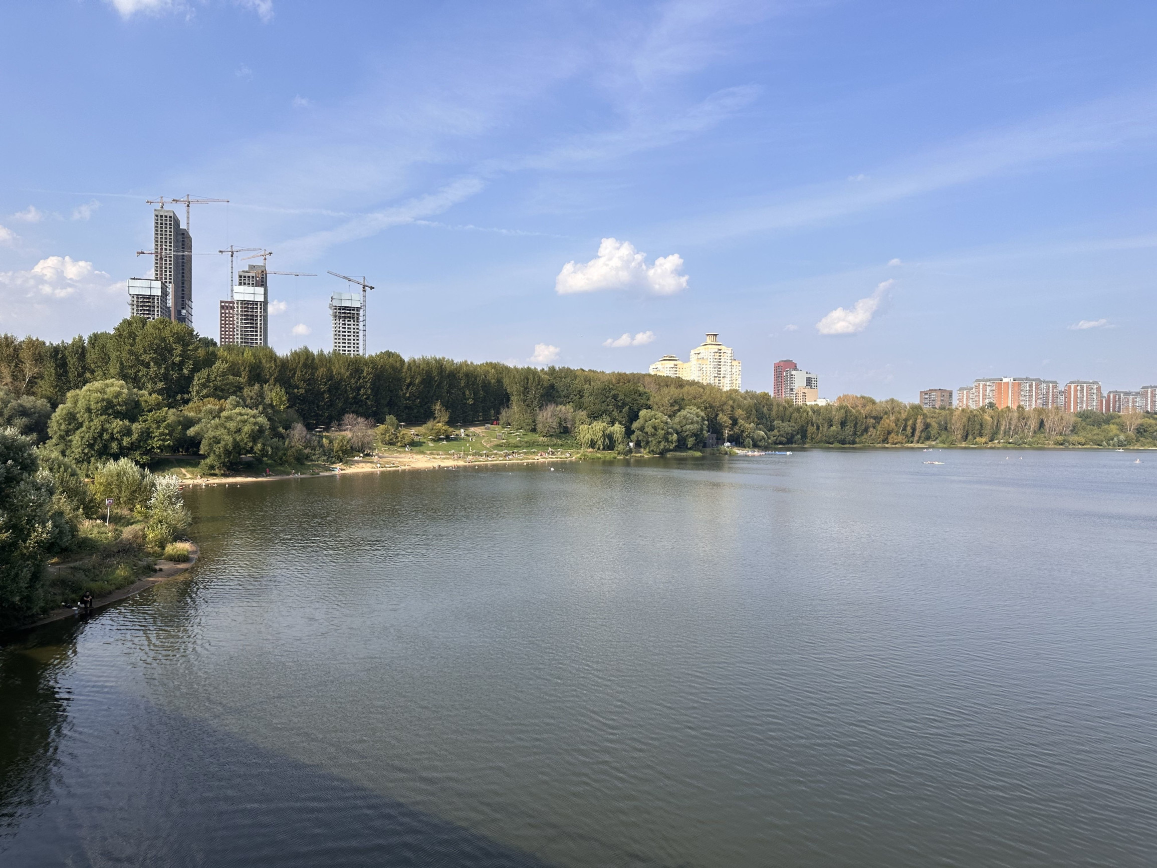 Борисовские пруды в Москве – фотографии России