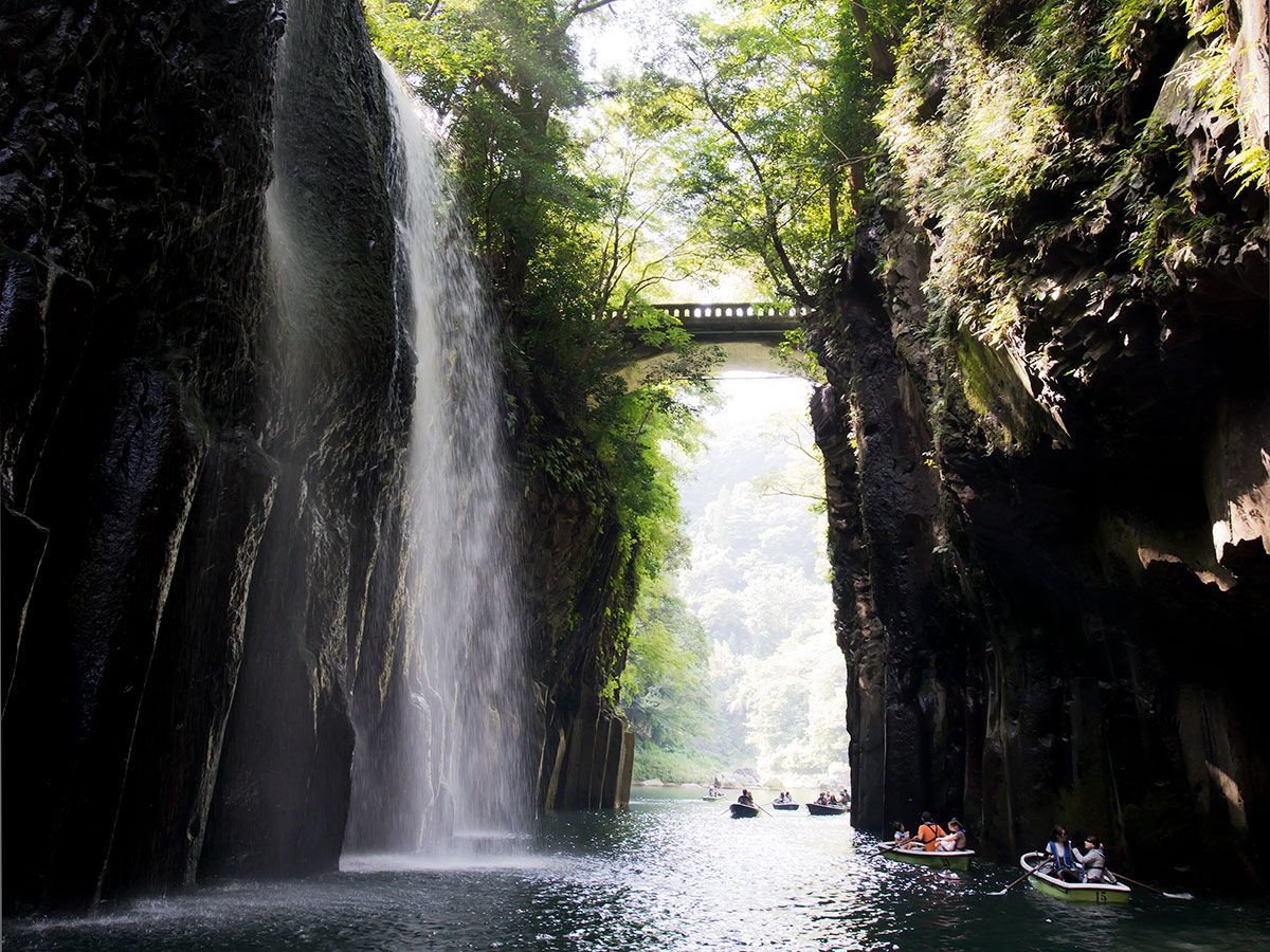 Ущелье Такатихо, Япония – фотографии Японии