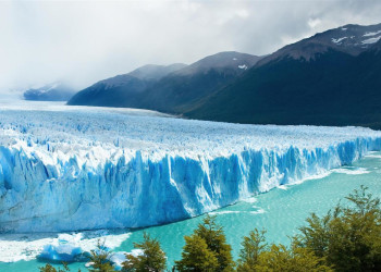 Огромный ледник. Эль Калафате. Аргентина. – фотографии Аргентины
