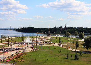 Стрелка, Ярославль. Фото 1 – фотографии России