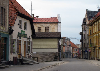Улицы в Цесисе (Латвия) – фотографии Латвии