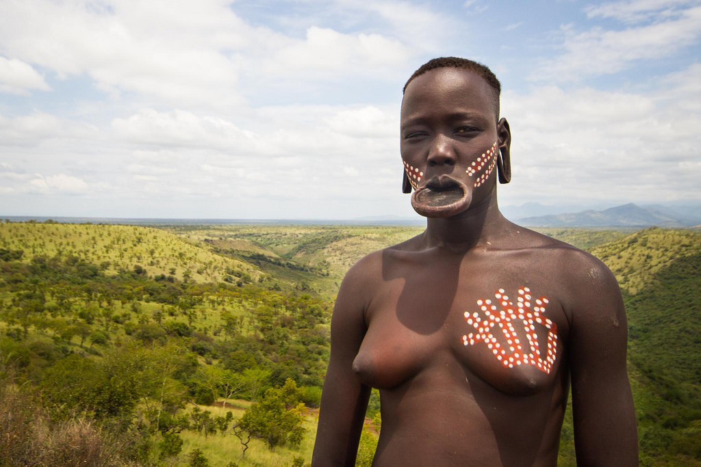 Племя Мурси в национальном парке Маго. Фото 2 – фотографии Эфиопии