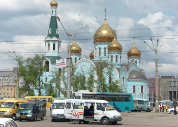 Транспорт в Чите, Россия. Фото 1 – фотографии России