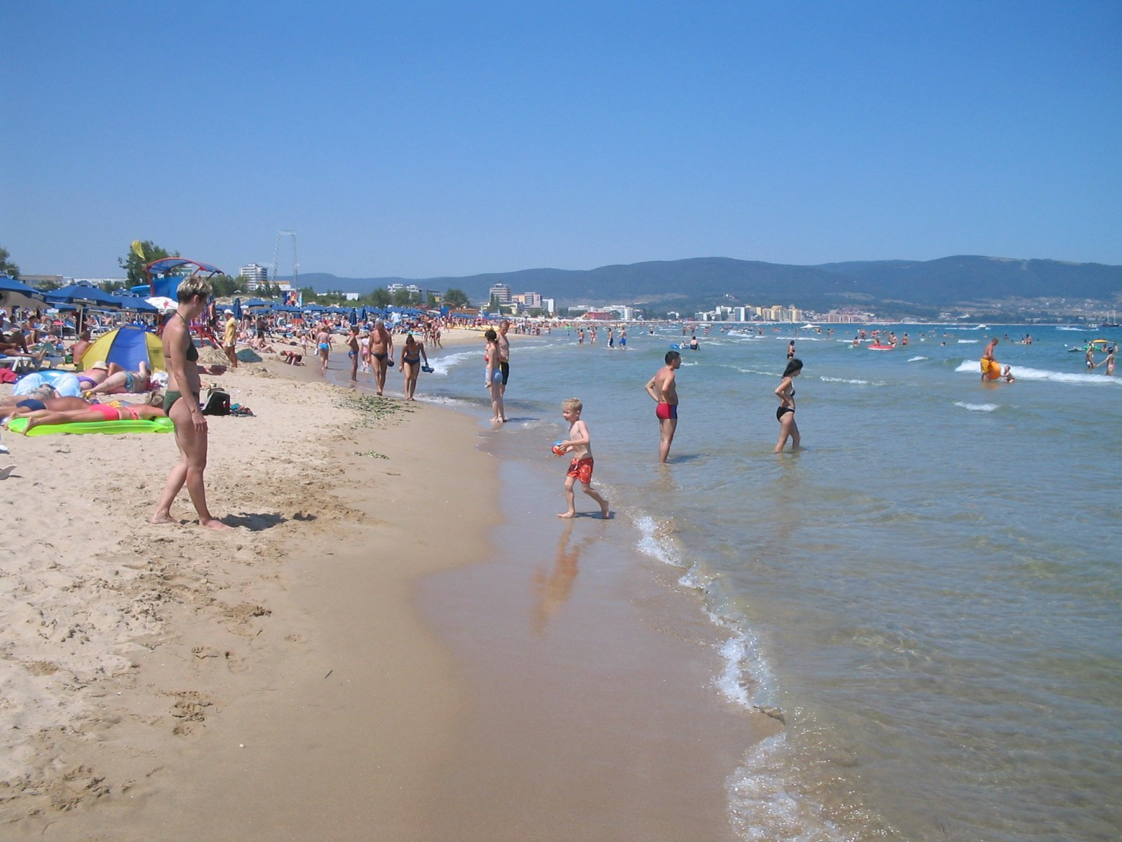 Пляж в Солнечный Берег, Болгария. Фото 25 – фотографии Болгарии