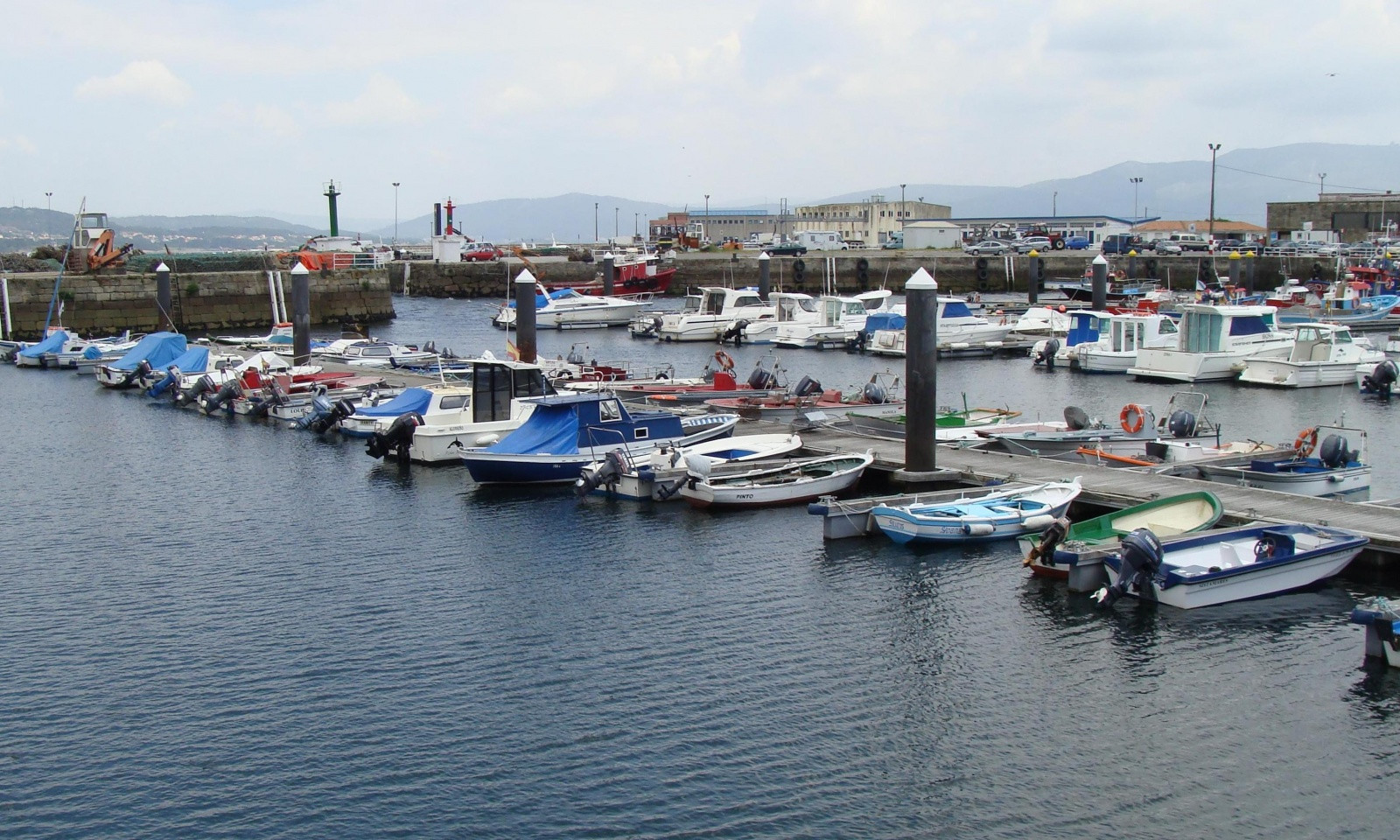 Стоянка для лодок в Муросе – фотографии Испании