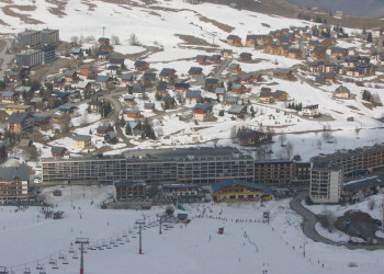 Панорамный вид в Ла-Туссир, Франция – фотографии Франции