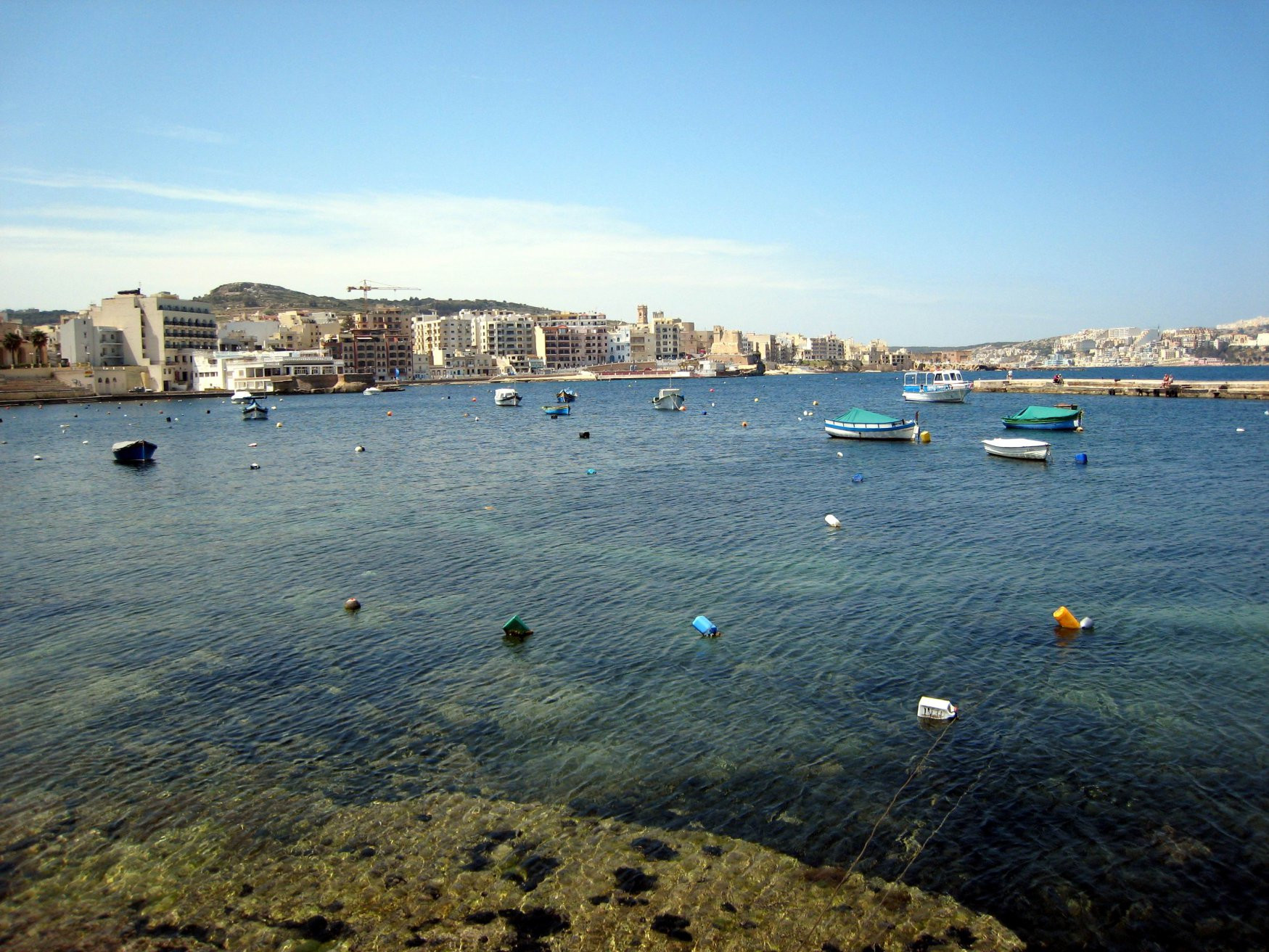 Сент-Полс-Бэй, Мальта остров, Мальта, фото № 42908 – фотографии Мальты