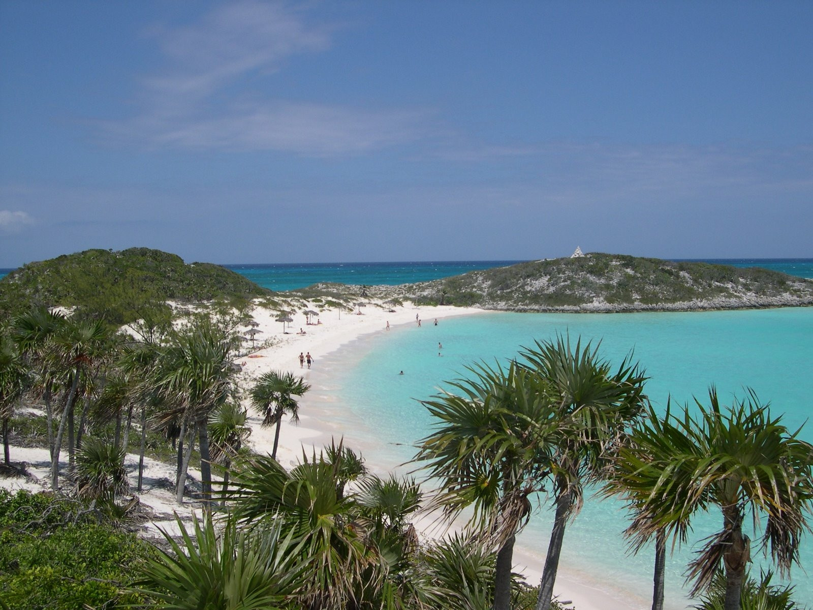 Пляж на острове Эксума, Багамские острова. Фото 13 – фотографии Багамских островов