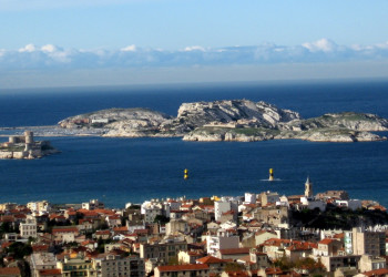 Вид на Марсель и его побережье – фотографии Франции