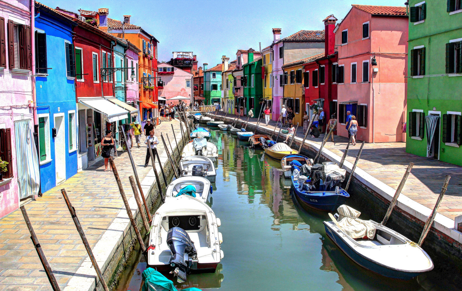 Островной квартал Бурано в Венеции, Италия. Фото 3 – фотографии Италии