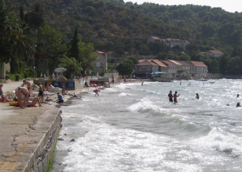 Пляж на острове Лопуд, Хорватия. Фото 8 – фотографии Хорватии