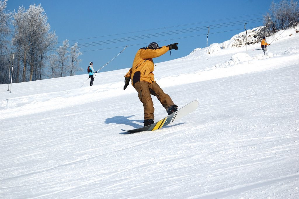 Лыжная трасса в Охта Парк, Россия. Фото 8 – фотографии России