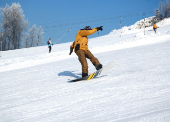 Лыжная трасса в Охта Парк, Россия. Фото 8 – фотографии России