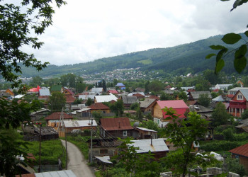 Деревня в Горно-Алтайске, Россия – фотографии России