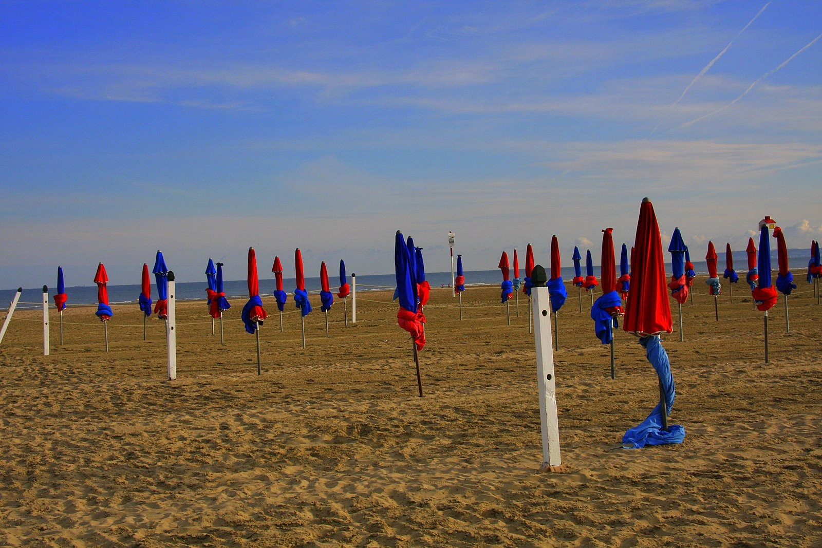 Пляж в Довиле, Франция. Фото 10 – фотографии Франции