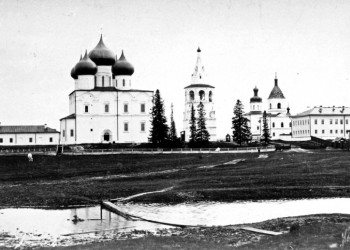 Спасо-Преображенский собор в Холмогорах, старая фотка – фотографии России