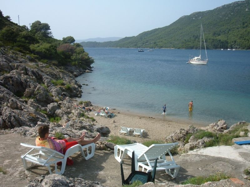 Пляж на острове Шипан, Хорватия – фотографии Хорватии