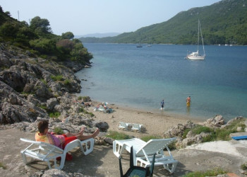 Пляж на острове Шипан, Хорватия – фотографии Хорватии