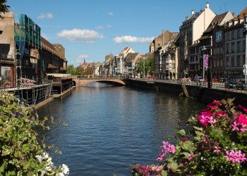 Река в Страсбурге, Франция. Фото 17 – фотографии Франции