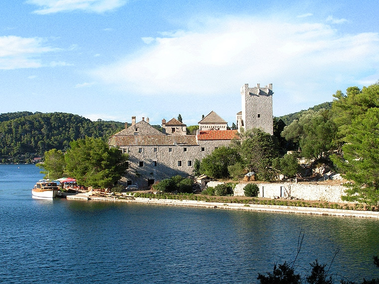 Монастырь на острове Млет, Хорватия. Фото 9 – фотографии Хорватии