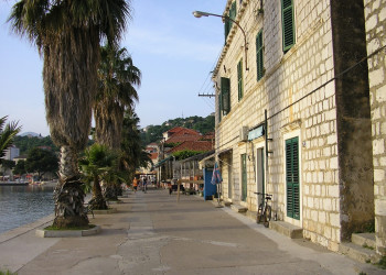 Набережная на острове Лопуд, Хорватия. Фото 9 – фотографии Хорватии