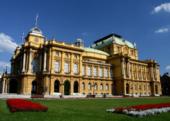 Театр в Загребе, Хорватия. Фото 1 – фотографии Хорватии