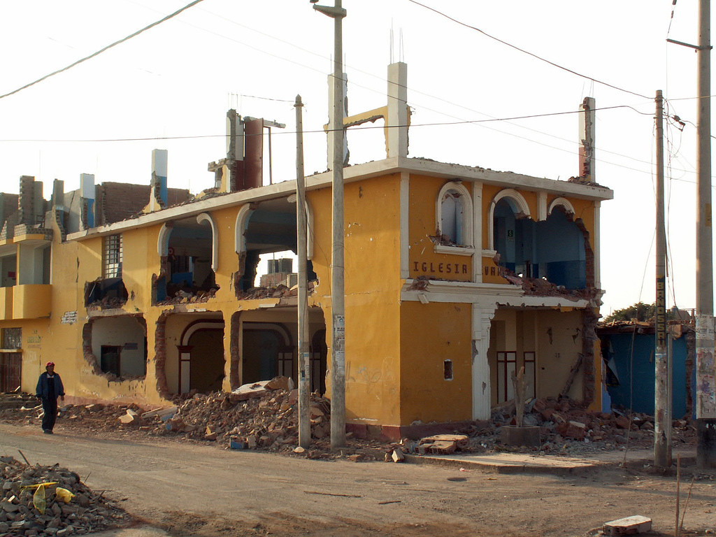 После землетрясения 2007 года – фотографии Перу