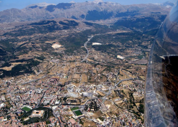 Л’Aквила с высоты птичьего полёта – фотографии Италии