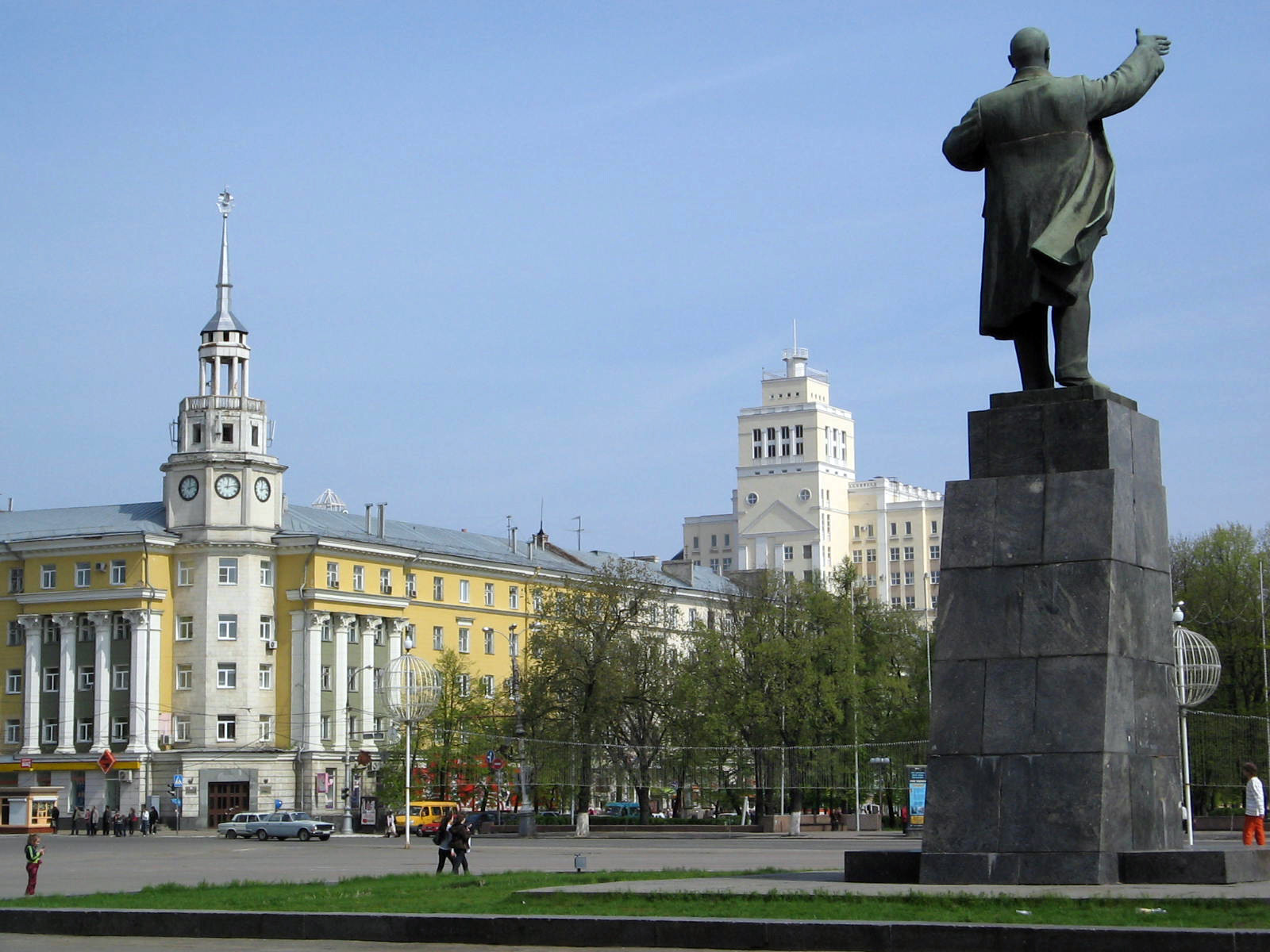 Город Воронеж. Площаль Ленина – фотографии России