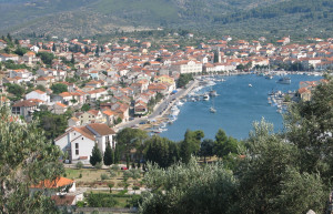 Панорамный вид в Вела-Лука, Хорватия – фотографии Хорватии