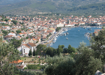 Панорамный вид в Вела-Лука, Хорватия – фотографии Хорватии