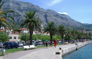 Набережная в Макарска, Хорватия – фотографии Хорватии