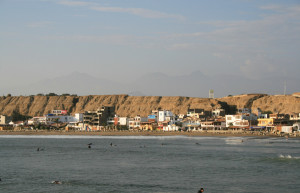 Вид на побережье Уанчако – фотографии Перу