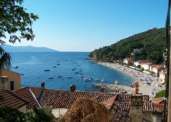 Панорамный вид в Мощеничка-Драга, Хорватия. Фото 2 – фотографии Хорватии