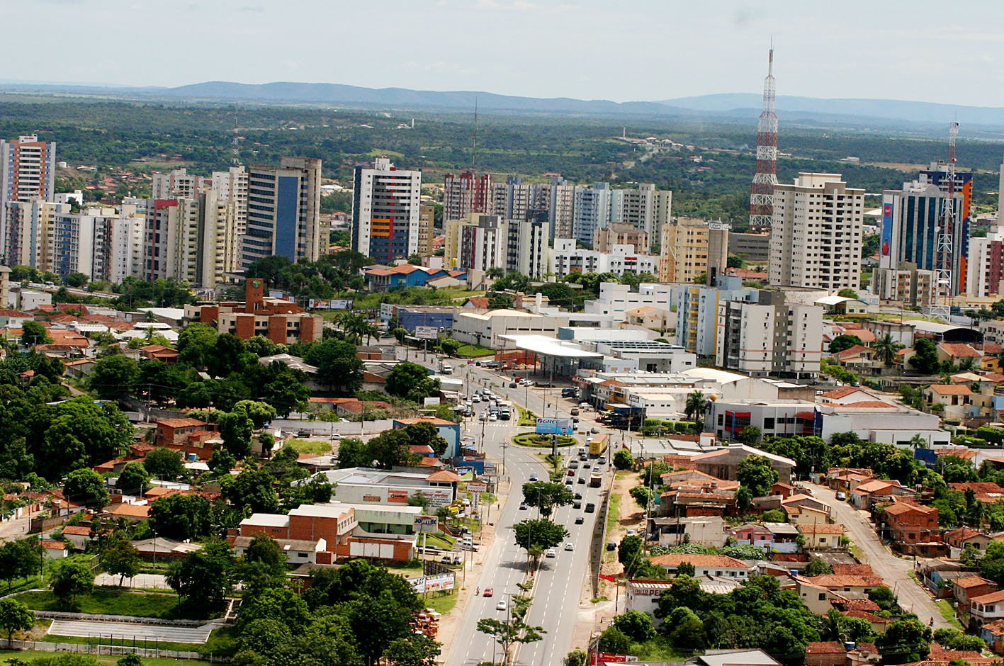 Панорамный вид города, Бразилия. Фото 6 – фотографии Бразилии