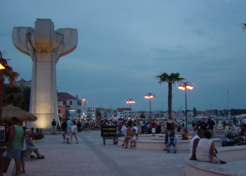 Набережная в Водице, Хорватия. Фото 5 – фотографии Хорватии