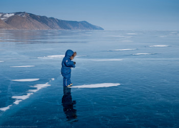 Зимний Байкал – фотографии России