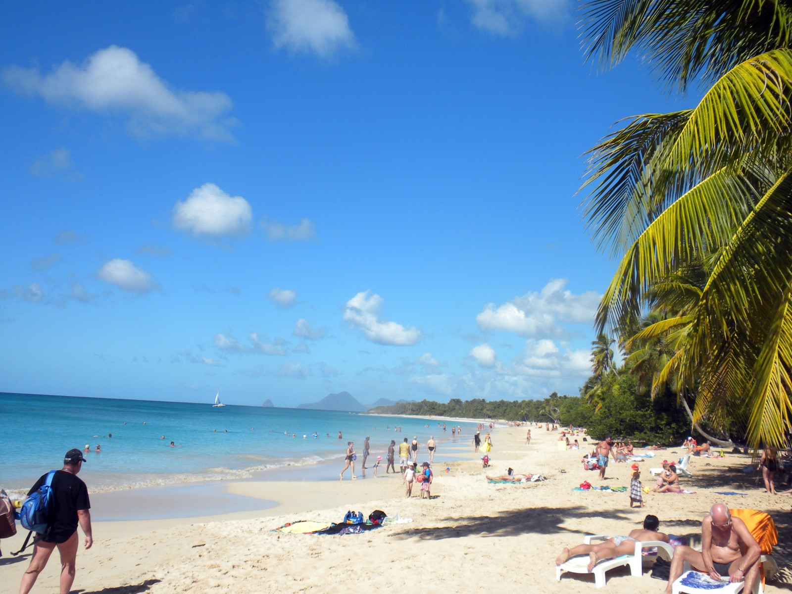 Пляж Лес-Салинес в окрестностях Сент-Ан – фотографии Мартиники
