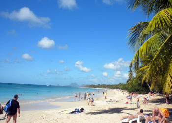 Пляж Лес-Салинес в окрестностях Сент-Ан – фотографии Мартиники