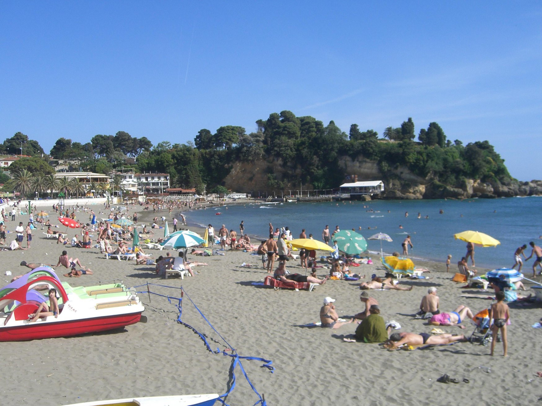 Пляж в Ульцинь, Черногория. Фото 9 – фотографии Черногории