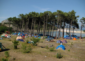 Кемпинг на островах Сиес (The Islas Cies) – фотографии Испании